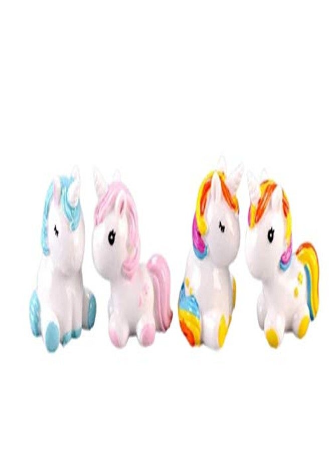 BHOOLU&GOOLU Little Rainbow Unicorns - 4pcs/Set - Image 1